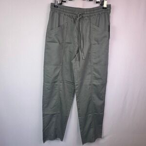 Universal Thread Womens XS Olive Green Utility Tapered Pants Raw Hem NWT